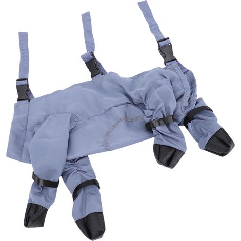 Bottes pour chien, leggings imperméables et réglables, pantalon pour chien avec protections pour les pattes, idéal pour les activités de plein air. (1/5)