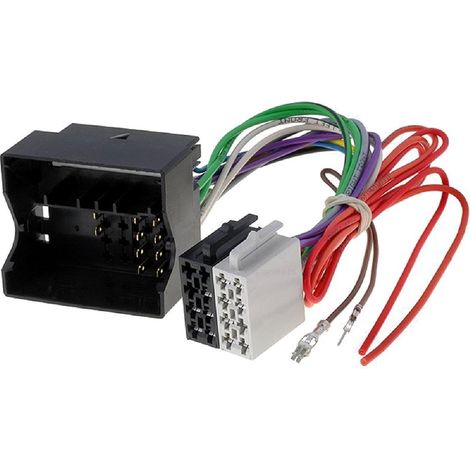 Adaptateur ISO Autoradio AI45 compatible avec Mercedes CLS W219 E W211 SLK R171