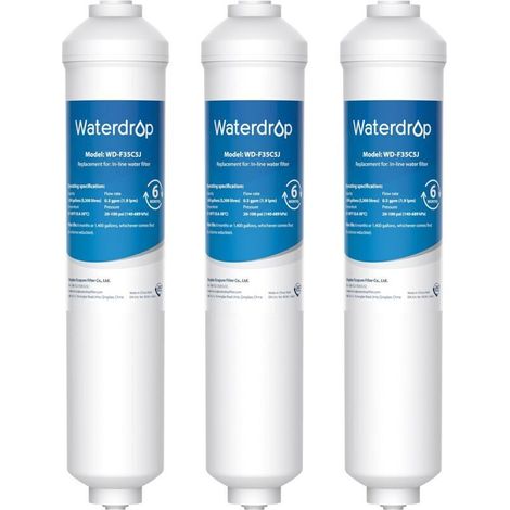 Filtre à eau pour réfrigérateur Samsung – Charbon actif 0,5 micron – Remplacement DA29-10105J – Installation sans outil - DA99-02131B