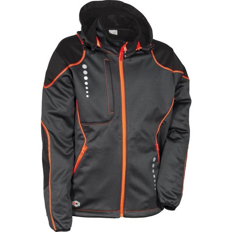 Giacca da Lavoro in Softshell Cofra Jacuzia  Grigia Grigio XL (1/5)