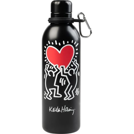 Grupo Erik: Borraccia Termica 500ml Keith Haring  Borraccia In Acciaio Inox – Bottiglia Per L'acqua, Ideale Come Regalo (1/4)