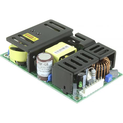 Alimentation à découpage intégrée, RS PRO 124.8W, 1 sortie à 24V c.c. 5.2A ( Prix pour 1 )