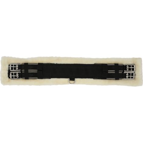 Horse Guard Dressur-Sattelgurt mit imitiertem Lammfell - 55 cm