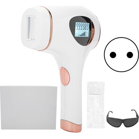 Appareil d'épilation à lumière pulsée (IPL), utilisation à domicile sans douleur, épilation définitive des aisselles, du corps entier et des zones intimes (norme européenne) (1/5)