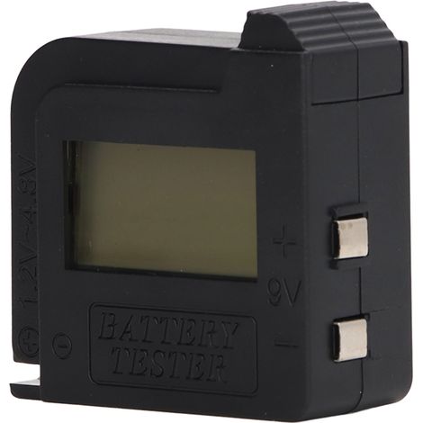 Testeur de batterie numérique avec écran LCD, détection précise, vérificateur Portable pour C AA AAA (1/5)
