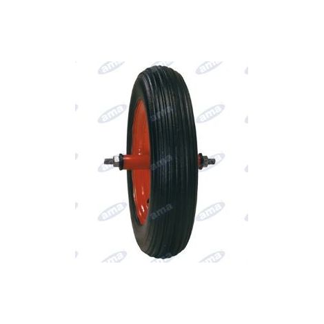 Luftrad Durchmesser 380x90mm mit Nylonbuchsen für Schubkarre