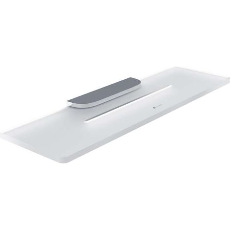 Nimco Nikau - Mensola, lunghezza 40 cm, cromo NK X440-26 (1/3)