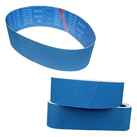 Bandes Abrasives en métal 100X915 mm Grain 2X 60/80/100/120/240/320 grains. pour ponceuse à bande.Utilisé l'ébauche,le décapage de peinture et le polissage (12PCS) - 100 x 915 (1/5)