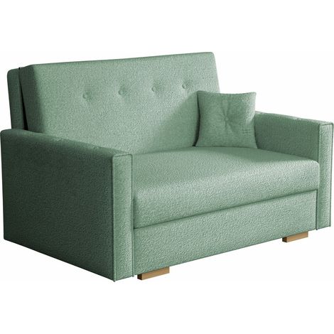 Sofá cama Caelrin II, Coral 55, Almacenaje, 0, 85x133x100cm, Muebles ya montados