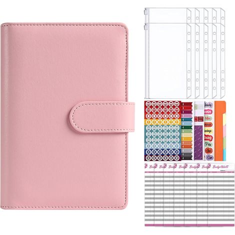 Cash Envelope - A6 Zipper Budget Binder - For Money Organization And Expense Tracking - 1 Piece (1/5)