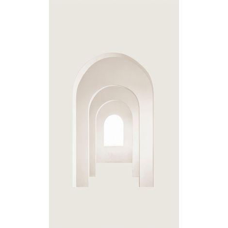 Panoramique Trompe l'oeil Beige The Wall 3 A.S. Création (1/3)