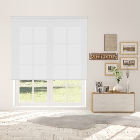 Estor Enrollable Traslucido L2000 Blanco 200 X 250 (1/5)