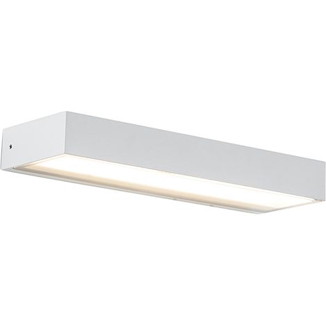 Applique bi-émission LEVEL LED 15W 4000K Blanc - Applique d'extérieur IP65 en aluminium moulé sous pression - Rossini Illuminazione (1/2)