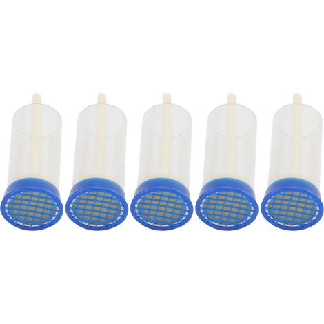 5 Pièces Cage de Marquage pour Reine Abeille Douce Légère Sécurisée pour Jardinage et Plantes en Pot (1/5)
