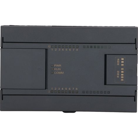 Module API Modbus RTU Automate Industriel, Contrôleur Logique Programmable 8 Sorties TOR, 6 Entrées Analogiques, 2 Sorties Analogiques, Alimentation 20-28V DC (1/5)