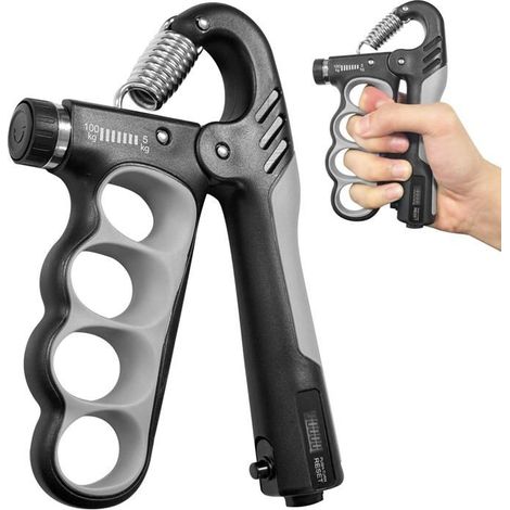 Griffkrafttraining – Verstellbarer Griffkrafttrainer von 5 bis 100 kg zur Muskelstärkung (1/4)