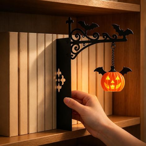 Lot de 2 lampes Book Nook LED, mini lampe bibliothèque avec lumière ambrée, décoration d'étagère chaleureuse pour coin lecture