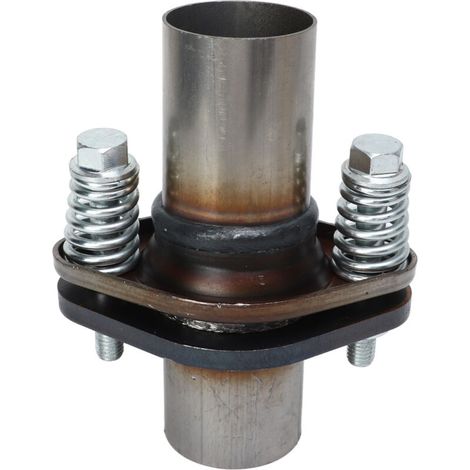 Exhaust spherical joint welded stainless steel muffler flange spring bolt tool. (1/5)