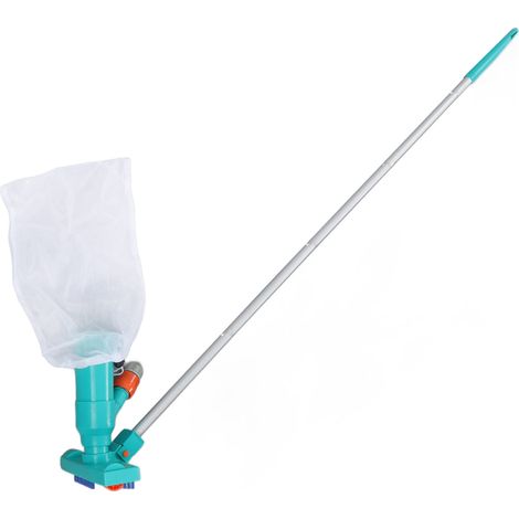 Aspirateur de piscine et spa avec jet d'eau et brosse de filtration pour piscines hors sol, bassins et fontaines. (1/5)