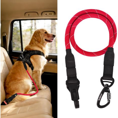 Ceinture Chien Voiture, Harnais Voiture Chien pour Domestique (1/5)