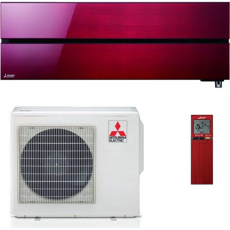 MITSUBISHI Climatiseur Mitsubishi Série Kirigamine 9000 Btu Rouge Rubin (1/5)