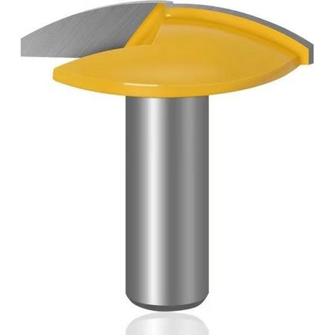 Courbé et Horizontale Fraise Avec Tige de 8mm fraise à mouler en carbure - Outils de coupe professionnels du bois (1/4)