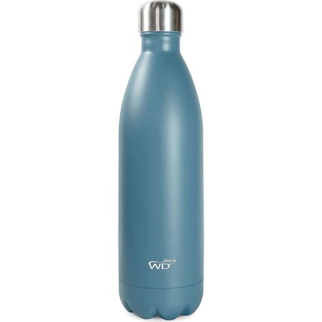 Bottiglia Termica Inox 1L Azzurra