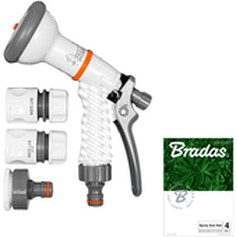 Kit pistolet multifonction Bradas White Line WL-EN1TSET