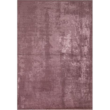 Tappeto antiscivolo vintage bambù colore rosa 120x180 (1/5)