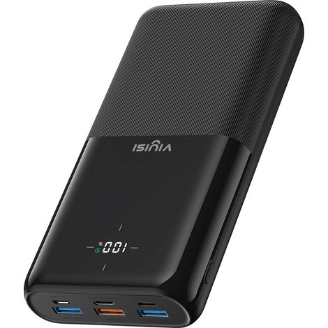 Batterie Externe 30000 mAh 22,5W Power Bank Charge Rapide USB C (1/5)