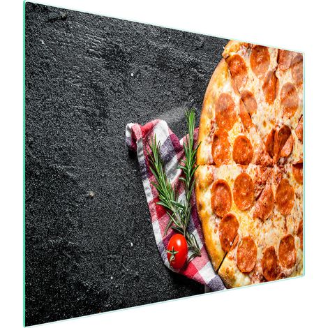 Planche à découper en verre pour pizza 52x30 (1/5)