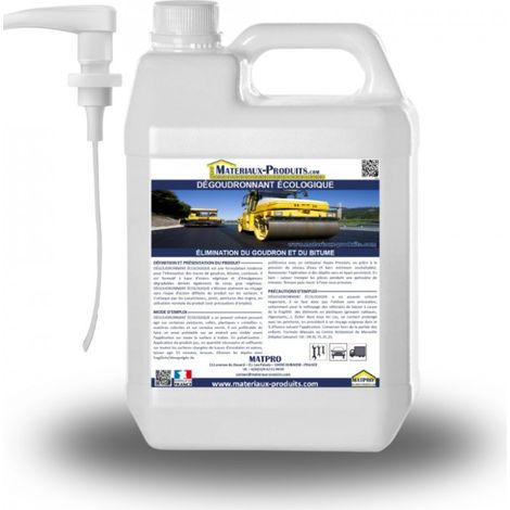 Dégoudronnant écologique - 5 L Incolore - MATPRO (1/3)