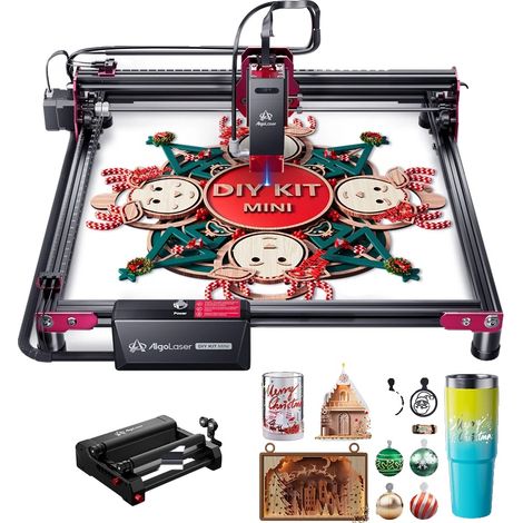 Mini graveur laser, performance haute vitesse, options de contrôle polyvalentes, KIT DIY MINI 5W 4 (1/2)