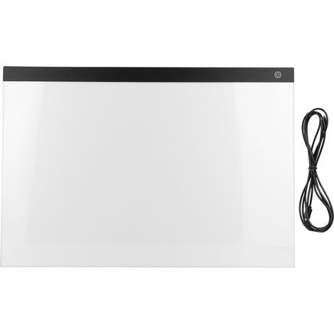 Tablette lumineuse A2 LED pour dessin, calque et traçage, planche à copie artistique (1/5)