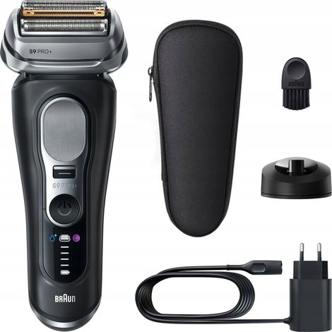 Afeitadora eléctrica - BRAUN - Serie 9 9610s - 240 V - Autonomía 60 min - Negro (1/5)