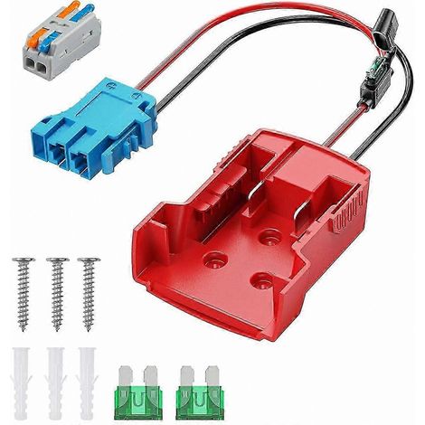 Adaptateur de batterie avec faisceau de câbles compatible avec les voitures jouets électriques (1/5)