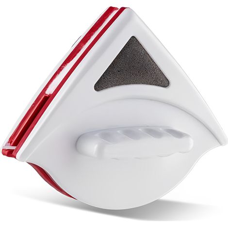 Essuie-vitres magnétique double face pour fenêtres à double vitrage de 3 à 8 mm d'épaisseur - Outil de nettoyage de vitres pratique (1/5)
