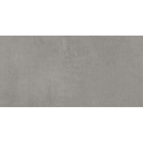 Carrelage effet Béton Gris Cendré 120x60x2 cm Gravino - Sol extérieur (vendu par carton de 0,72 m²) - RO'MA CARRELAGE