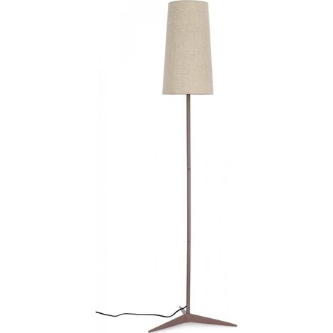 Piantana "Assan Sierra" in metallo e cotone h 166 cm (1/4)