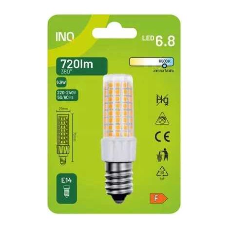 Lampada LED E14 6.8W 720lm 6500K con riflettore INQ (1/3)