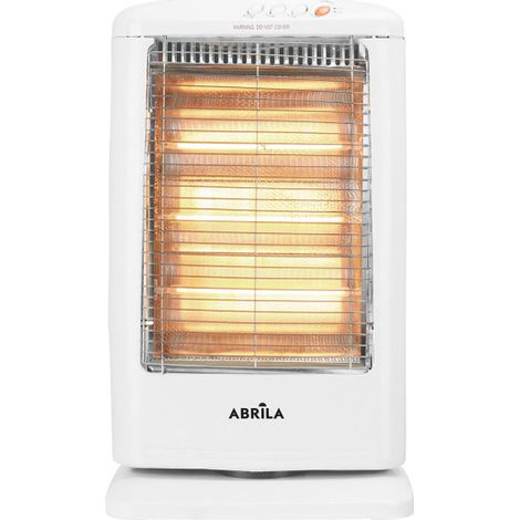 Radiateur électrique abrila Candente blanc 1200 watts métal