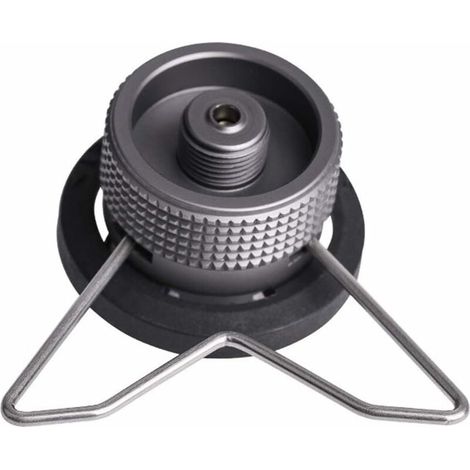 Butanflaschenadapter, Gaskartuschenkopf-Umrüstadapter, Düsentyp, Schraubeinlassventil, Auslass