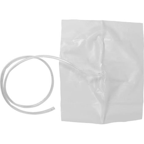 Kit de Récupération D'eau pour Fuite de Plafond Bac Entonnoir 50x60 Cm en Bâche Robuste avec Tuyau de Drainage 4 Mètres Déflecteur D'eau Portable pour Toiture et Terrasse (1/5)