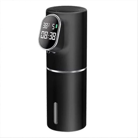 Intelligenter, berührungsloser Schaumseifenspender mit 5 Füllstufen, 320 ml, Temperatur- und Zeitanzeige sowie automatischem Infrarotsensor. (1/5)