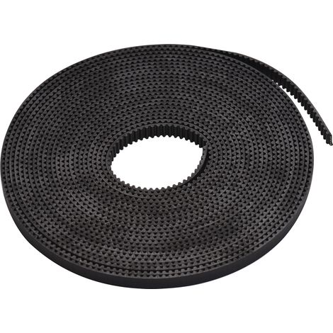 GARRYFIZH Accessoire d'imprimante 3D Courroie de distribution 2GT Largeur 6 mm Longueur 5 M avec 10 boucles en laiton et cuivre pour Creality Ender-3 Pro pour machine de transfert à jet d'encre Colle (1/5)