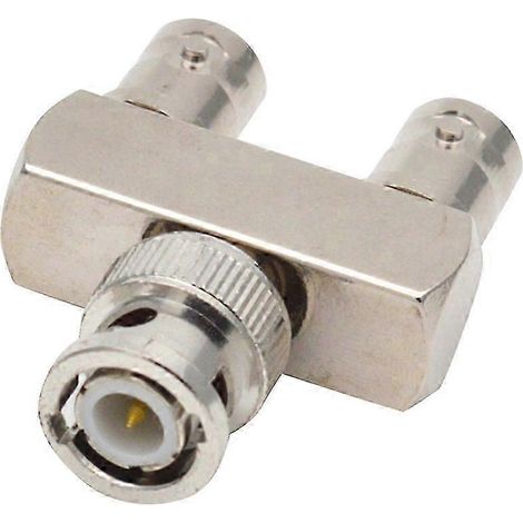 Connecteur en cuivre pur BNC en T (mâle-femelle), adaptateur RF BNC-JKK en Y (mâle-femelle) JH4 (1/5)