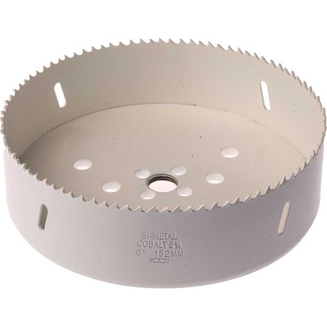 Scie cloche RS PRO Acier au cobalt 152mm, profondeur de coupe 32mm ( Prix pour 1 ) (1/3)