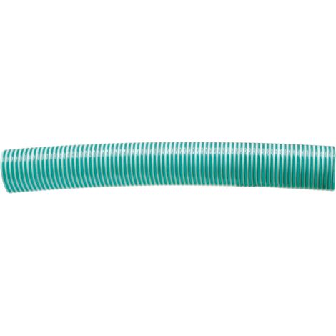 Manguera de goma para aspiración y descarga, diámetro 38x32 mm, espiral, pared de 3 mm, rociador x1 m