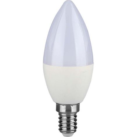 Bombilla LED tipo vela V-TAC E14 de 2,9 W, luz blanca cálida