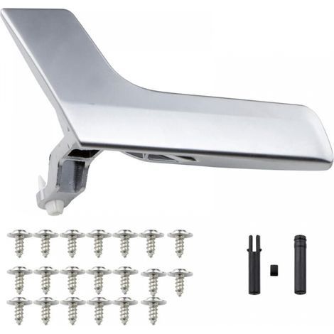 Poignée de porte intérieure pour Mercedes W204 X204 Classe C 2047201171 Poignée de porte intérieure mate côté gauche Kit 2047201763 2047202763 (1/5)